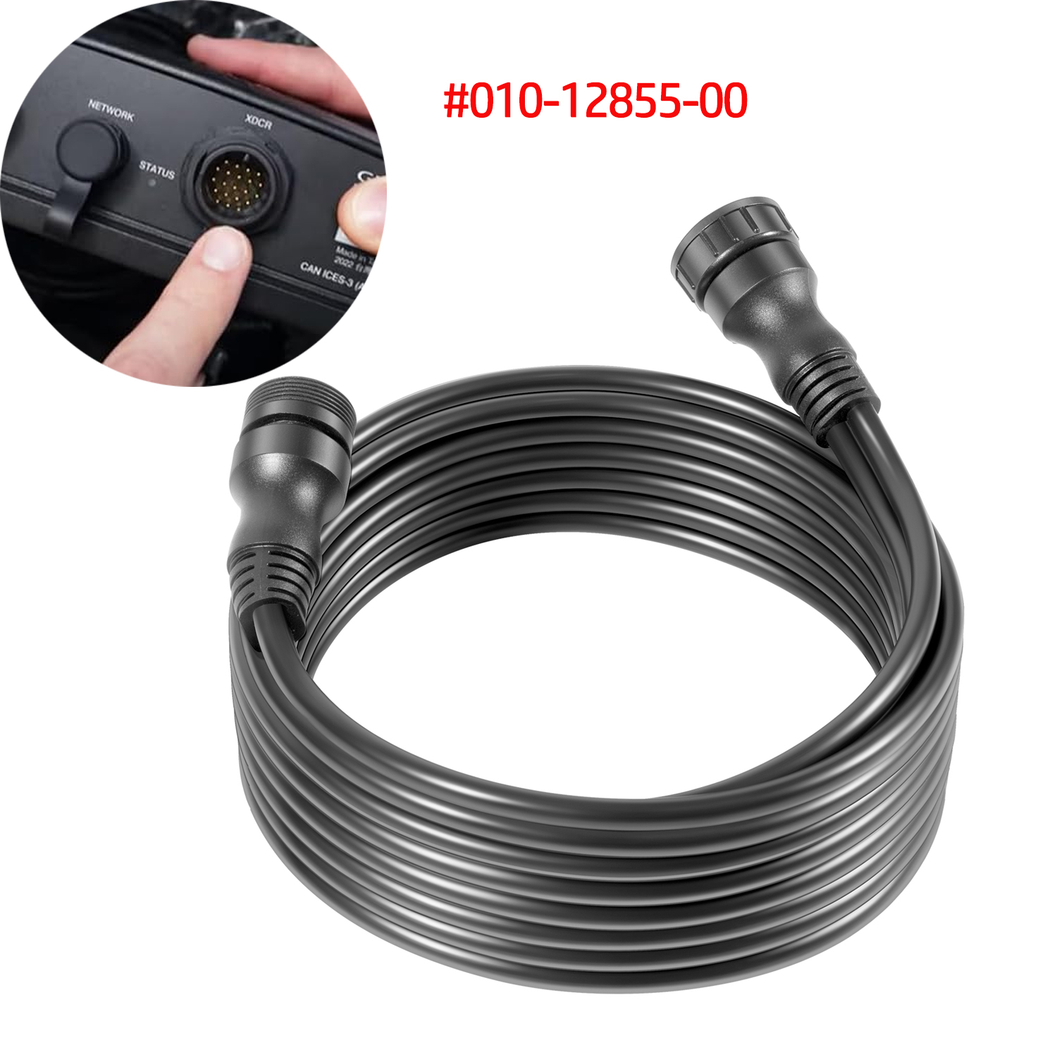 010-12855-00 Ship Transducer E - Fish Finder Cable recension och pris