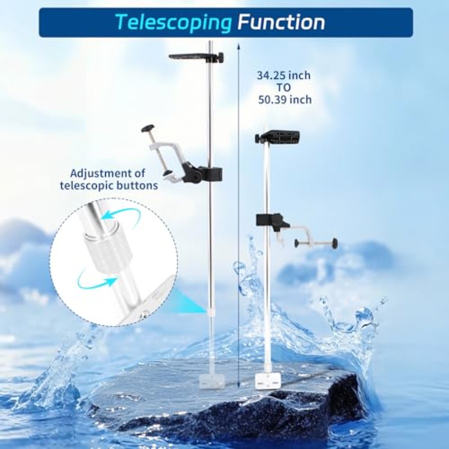 Telescopic Portable Fish Finde - Fish Finder Portable recension och pris