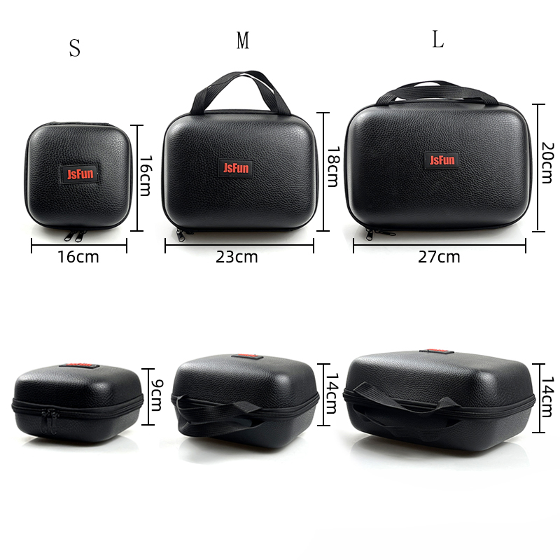 S/M/L Spinning Fishing Bag PU  - Fish Finder Case recension och pris