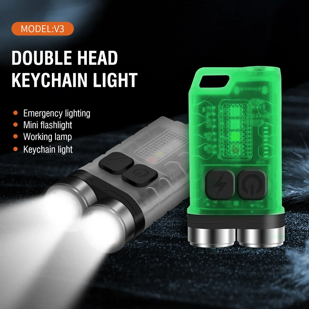 BORUiT V3 LED Keychain Portabl - Fishing Light recension och pris