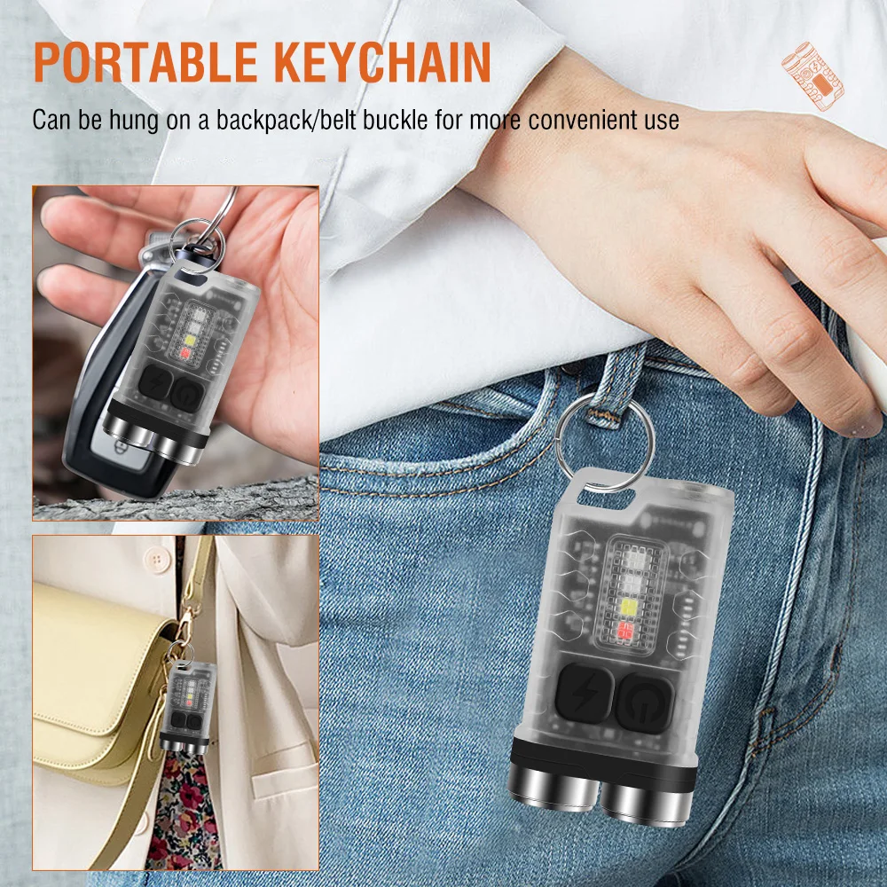 BORUiT V3 LED Keychain Portabl - Fishing Light recension och pris