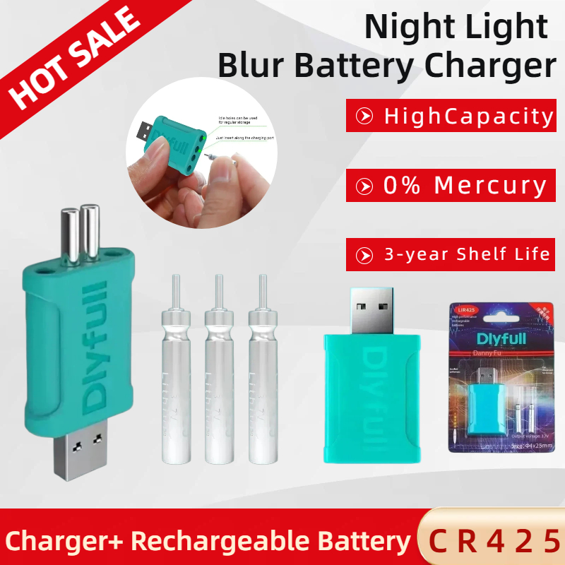 Luminous Float CR425 LIR425 Re - Fish Finder Charger recension och pris