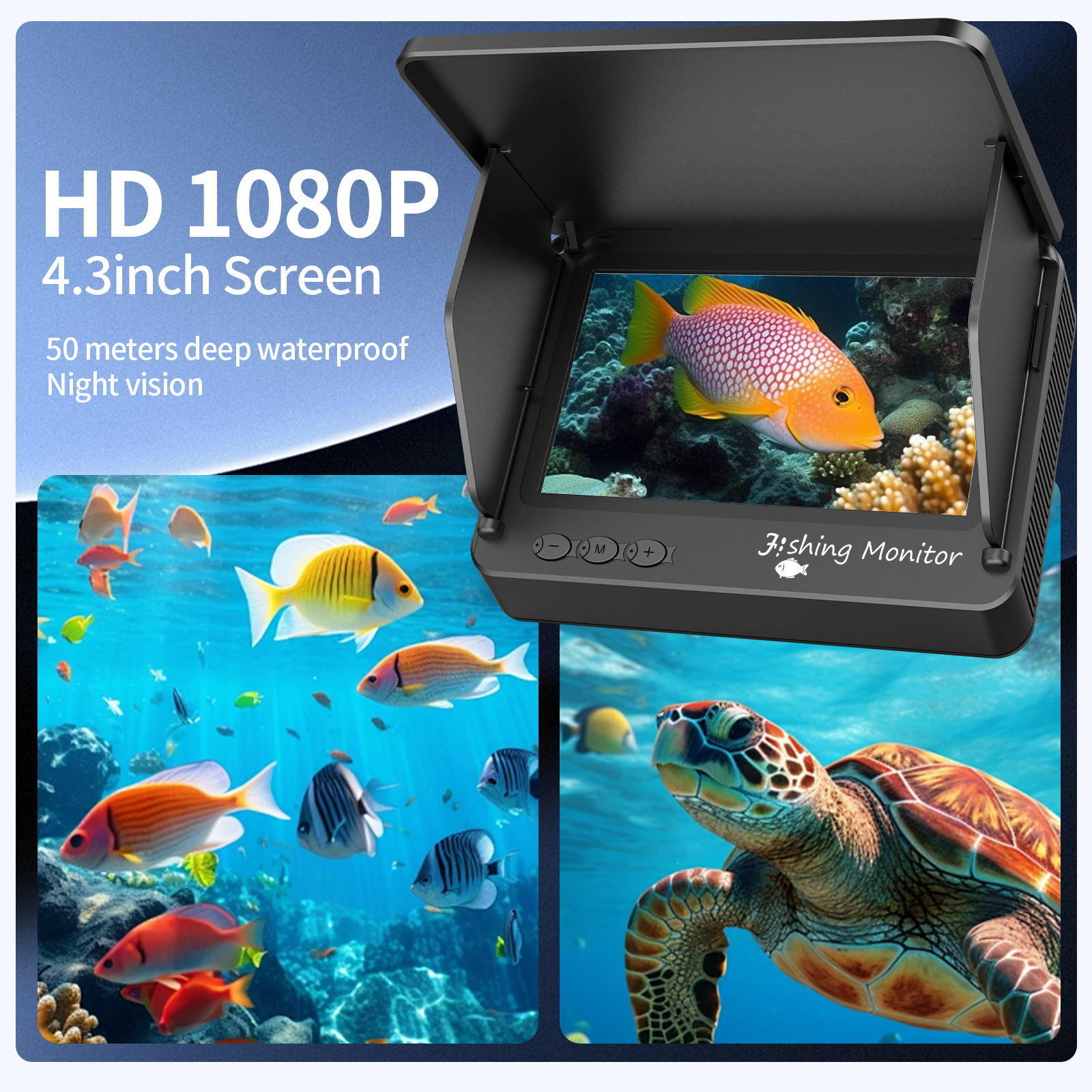 Underwater Fishing Camera 1080 - Fish Finder Portable recension och pris