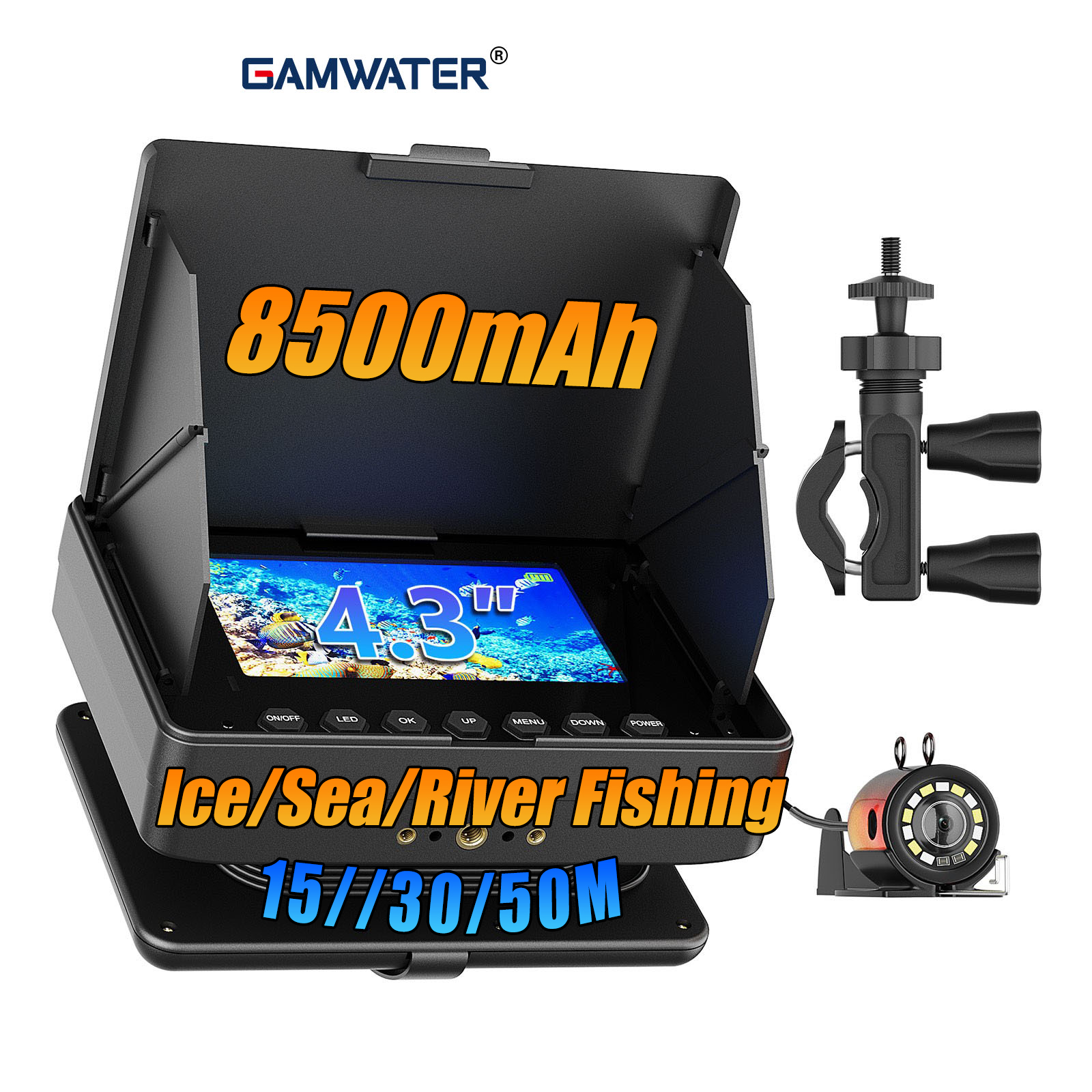 Underwater Fishing Camera - 15 - Fish Finder Battery recension och pris