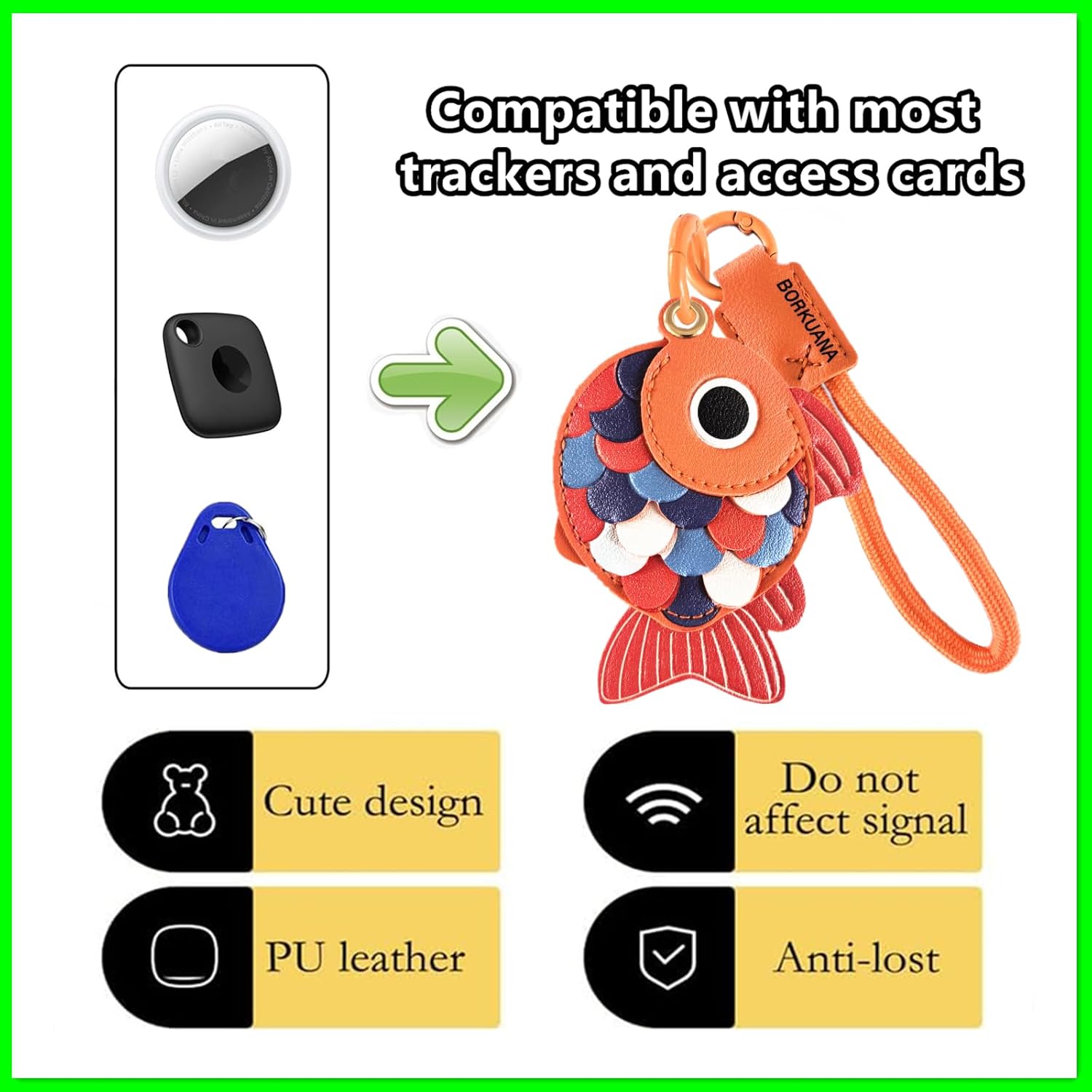 1pc Cute Protective Cover with - Fish Finder Case recension och pris