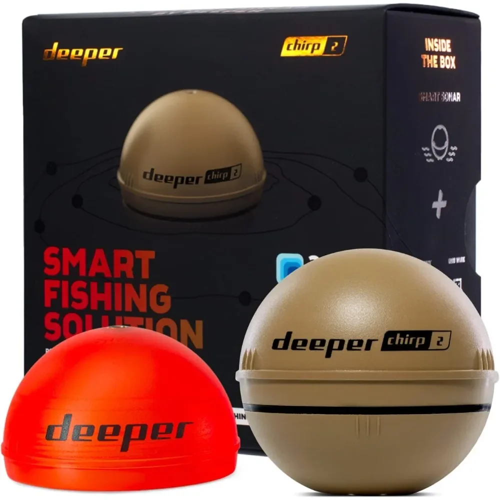 A  Chirp 2 Sonar Fish Finder - - Fish Finder Portable recension och pris