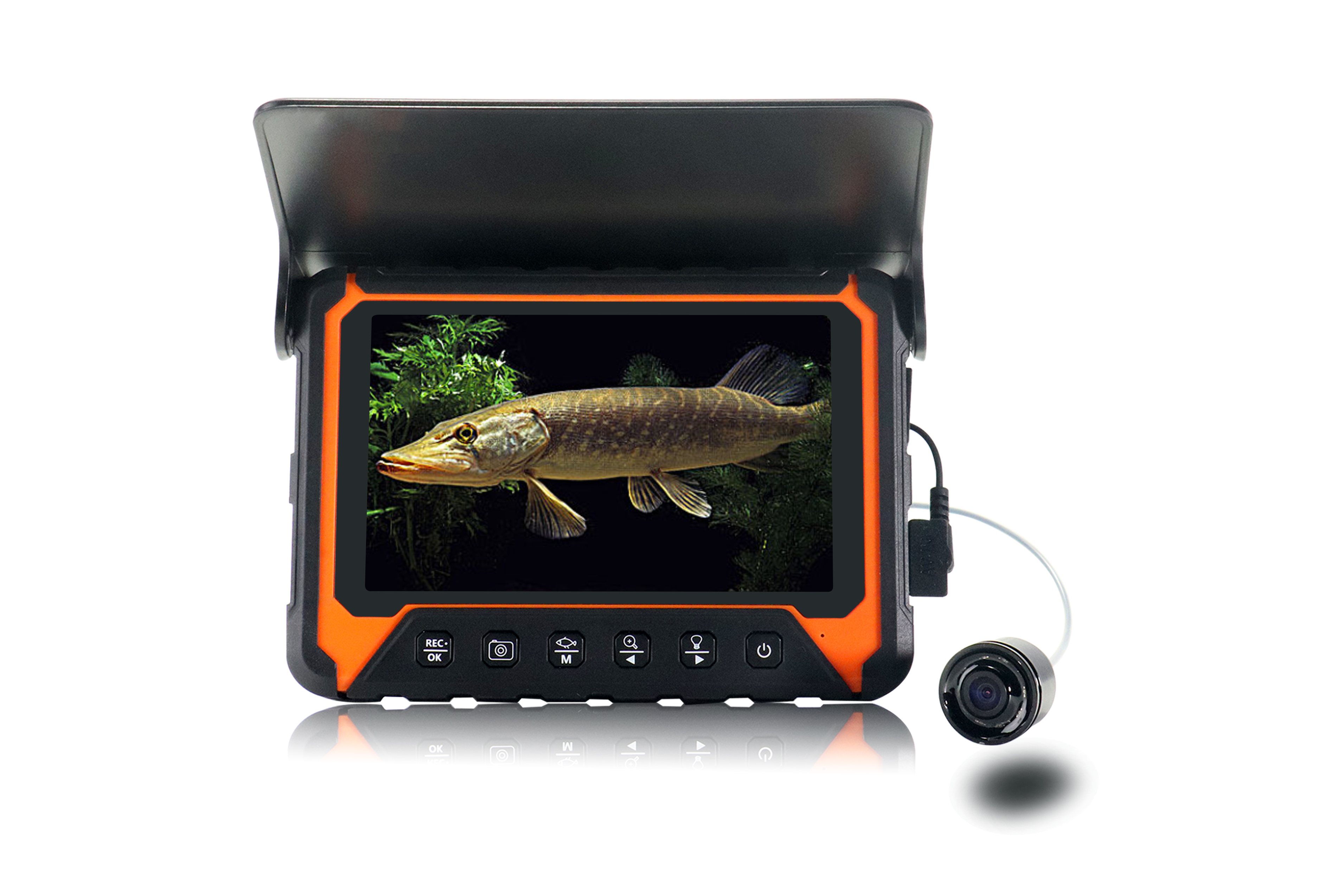 5Inch IPS Screen Underwater 15 - Fishing Camera recension och pris