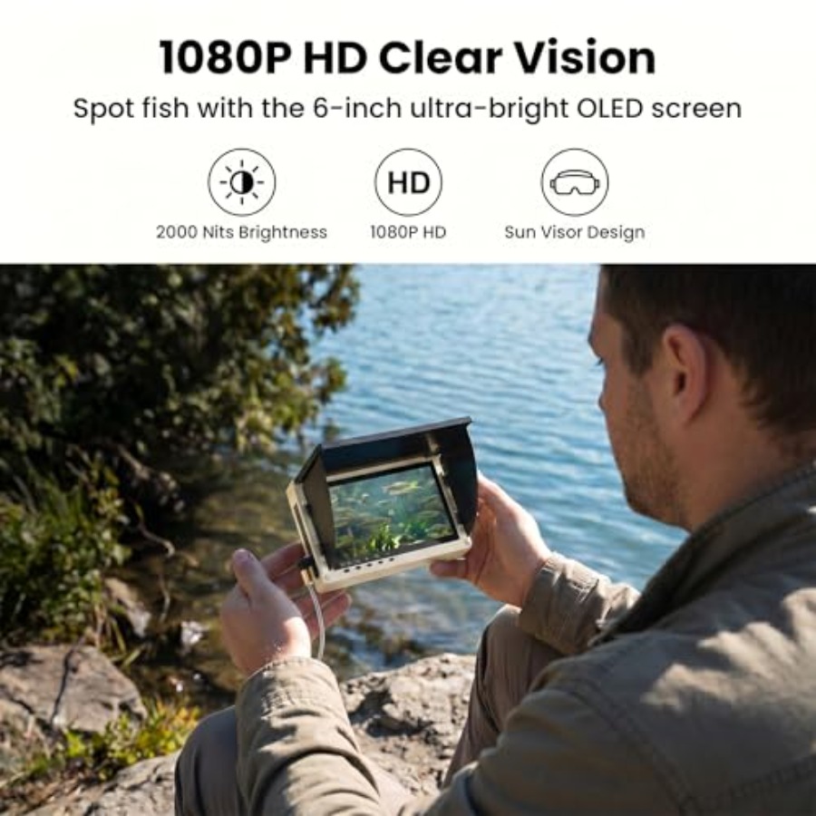 Underwater Fishing Finder Came - Fish Finder Portable recension och pris
