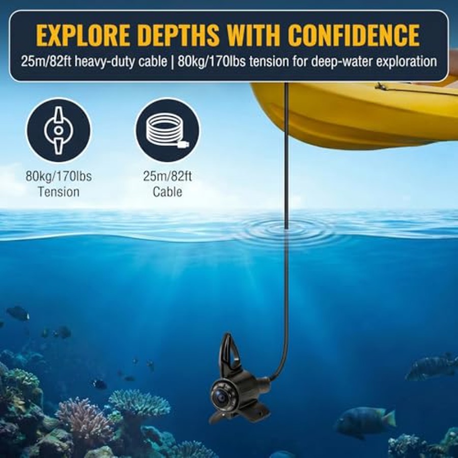 Underwater Fishing Finder Came - Fish Finder Portable recension och pris