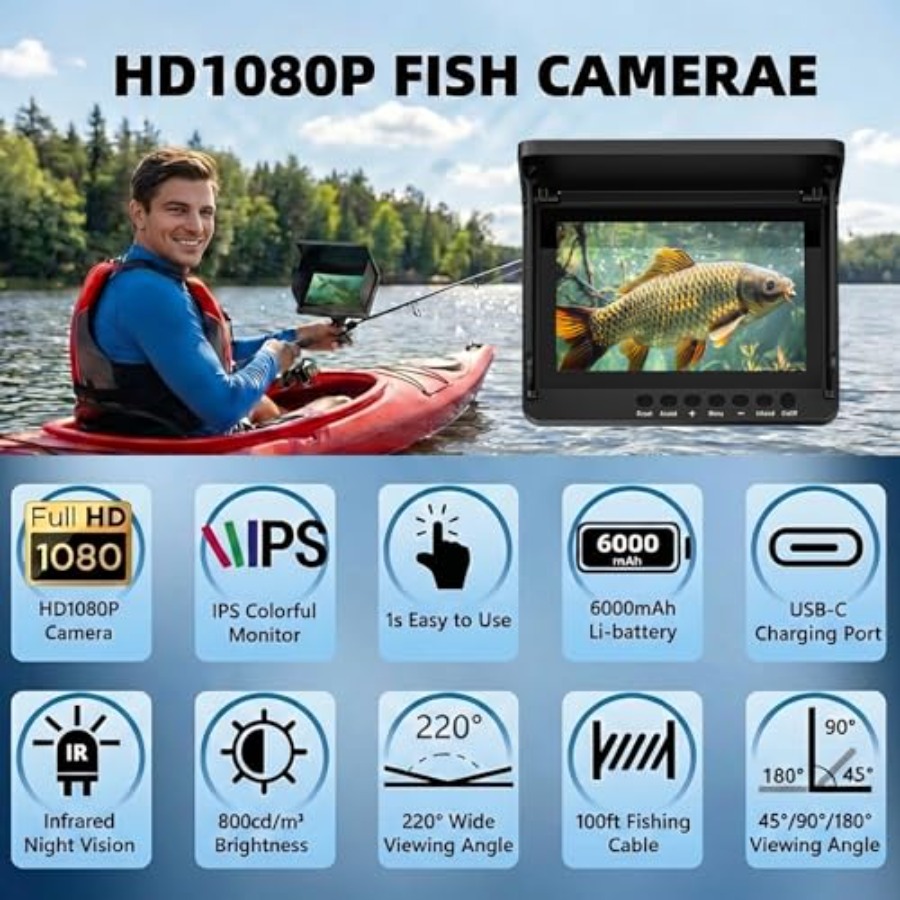 Underwater Fishing Camera for  - Fishing Camera recension och pris