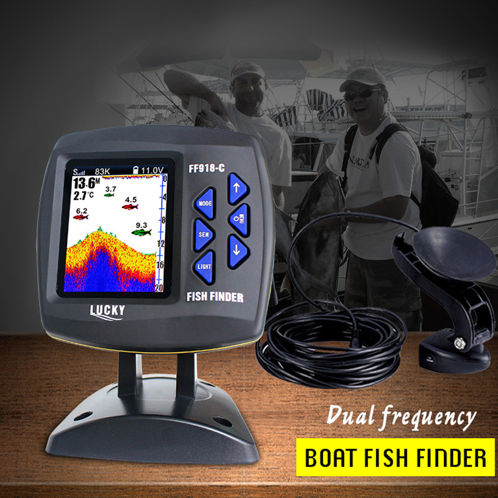 FF918-C100DS Color Screen Wire - Fish Finder Portable recension och pris