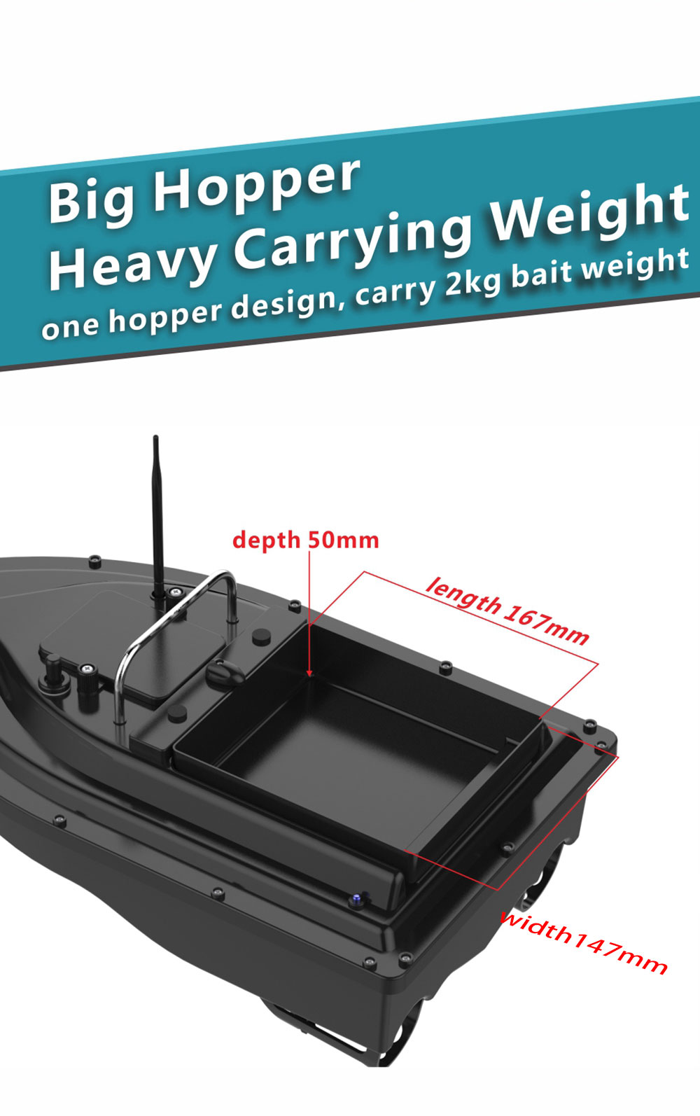 Bait Boat With GPS Positioning - Fishing Gps recension och pris