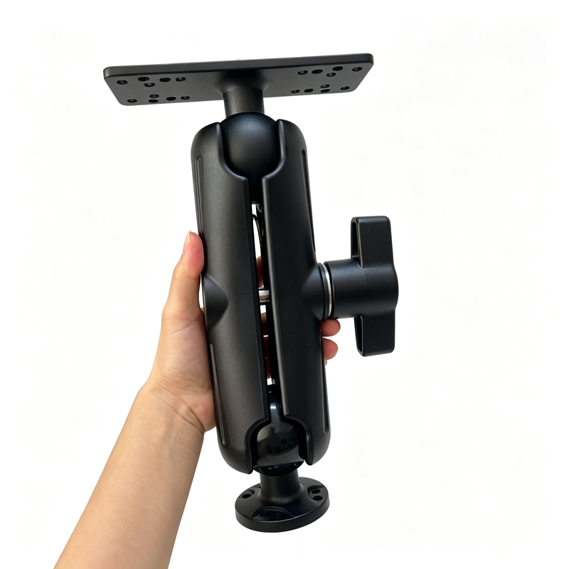 Aluminum Fish Finder Mount wit - Fish Finder Mount recension och pris
