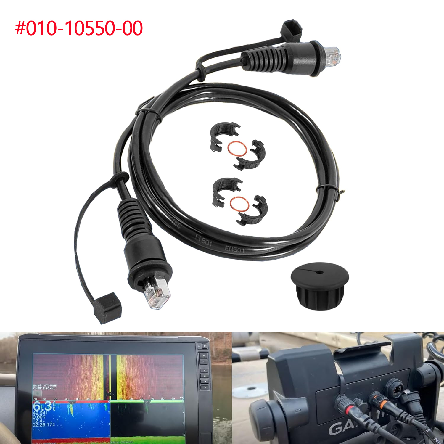 010-10550-00 Marine Network Ca - Fish Finder Cable recension och pris