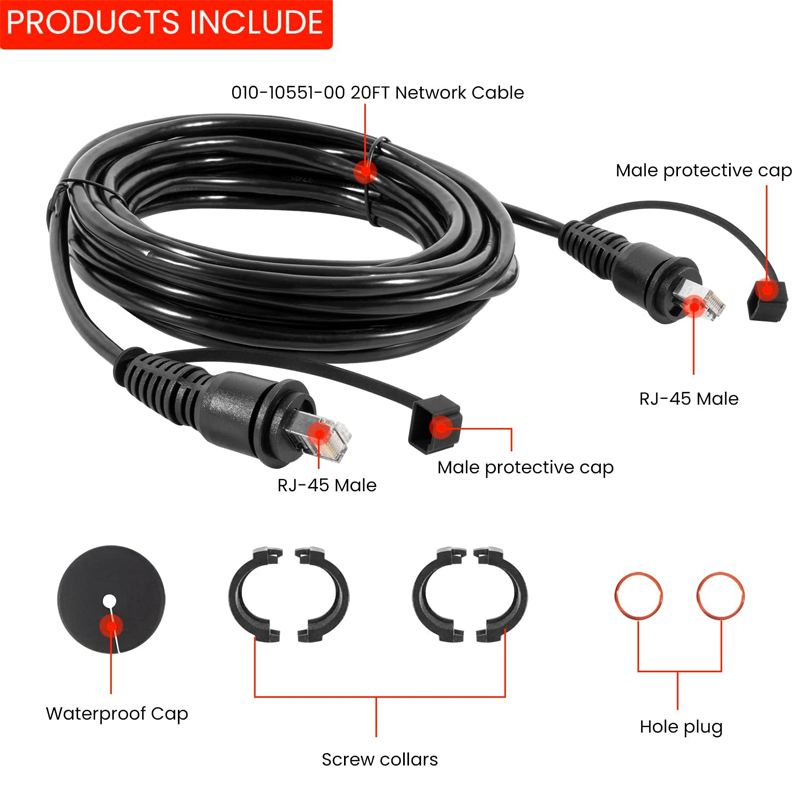 010-10551-00 Marine Network Ca - Fish Finder Cable recension och pris