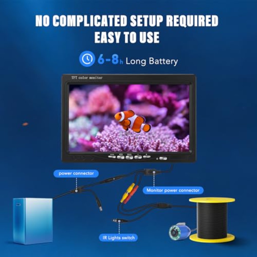 Portable fish finder for lake, - Fish Finder Portable recension och pris