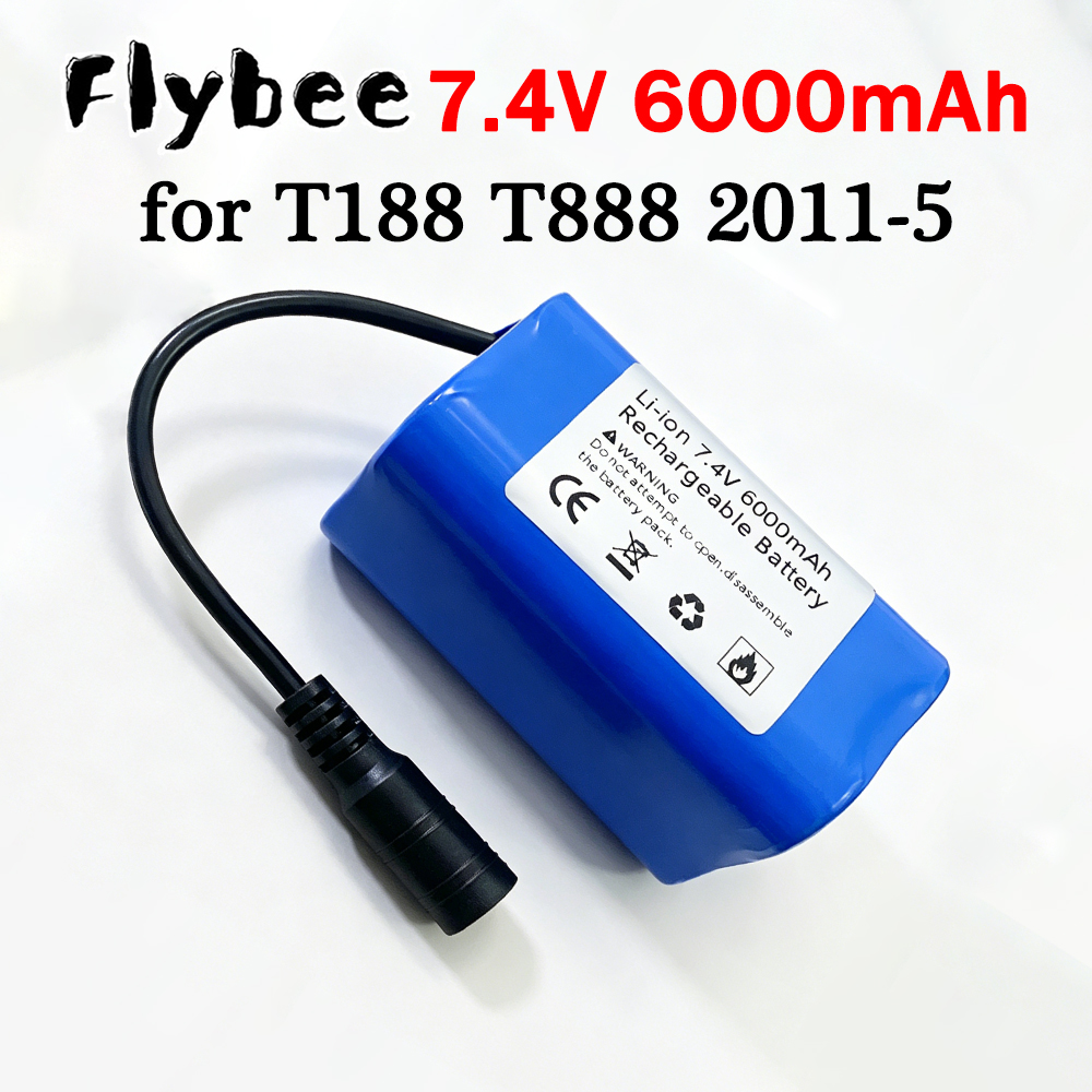 Li-ion 6000mAh 7.4V 2S1P Batte - Fish Finder Charger recension och pris