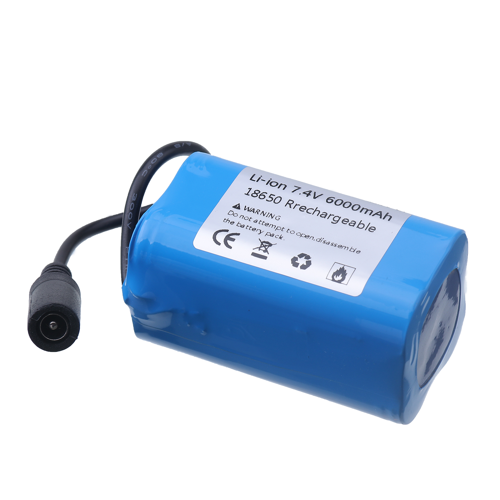 Li-ion 6000mAh 7.4V 2S1P Batte - Fish Finder Charger recension och pris