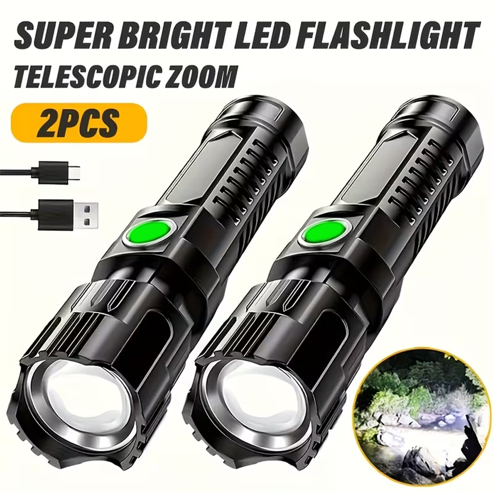 Super Bright LED Flashlight US - Fish Finder Battery recension och pris